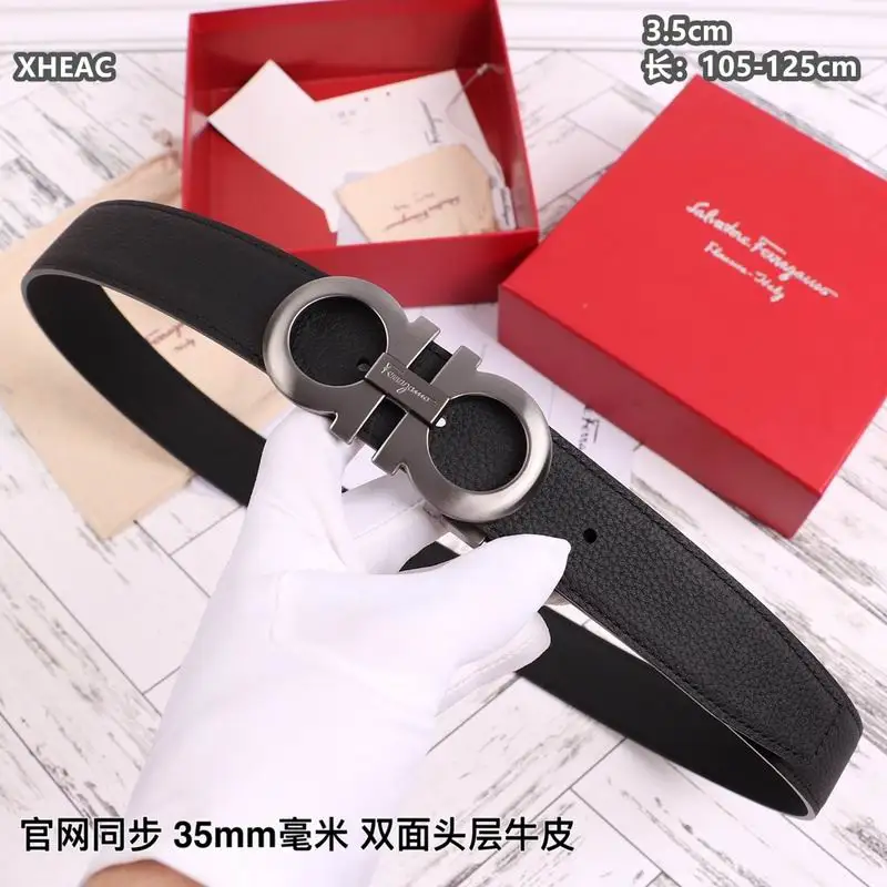 Ferragamo belt 35mmX105-125cm 8L133